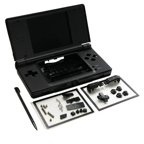 Черный чехол для Nintendo DS Lite NDSL|housing shell|ds lite housingds parts |