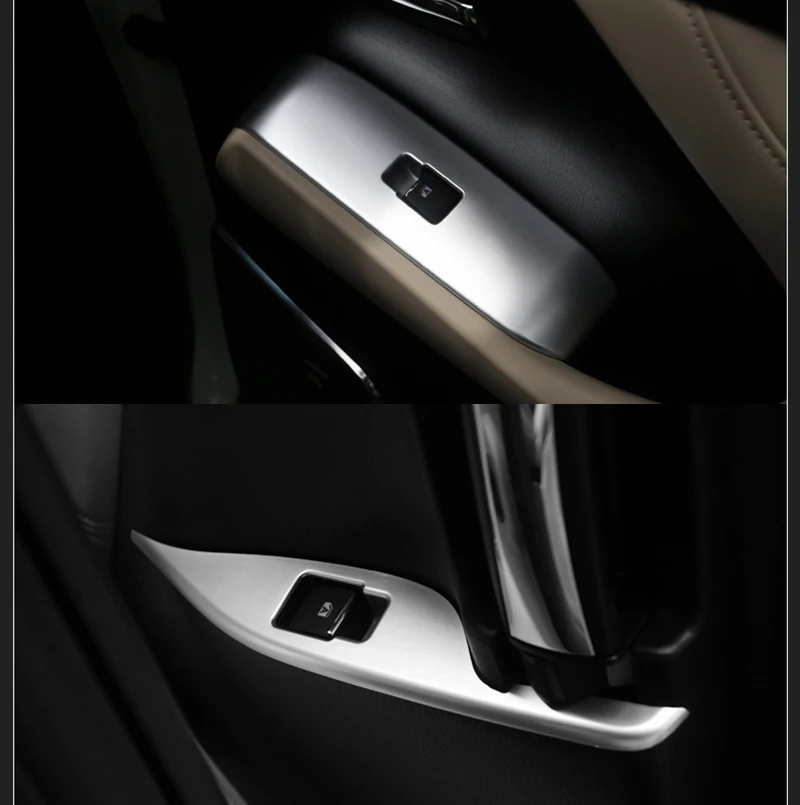 MONTFORD ABS Матовый переключатель окна Управление Панель отделкой ободок крышки 4