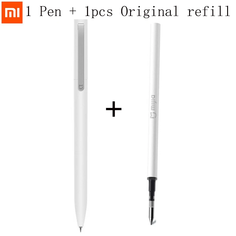 Оригинальная ручка Xiaomi Mijia с дополнительным японским стержнем прочная 9 5 мм для