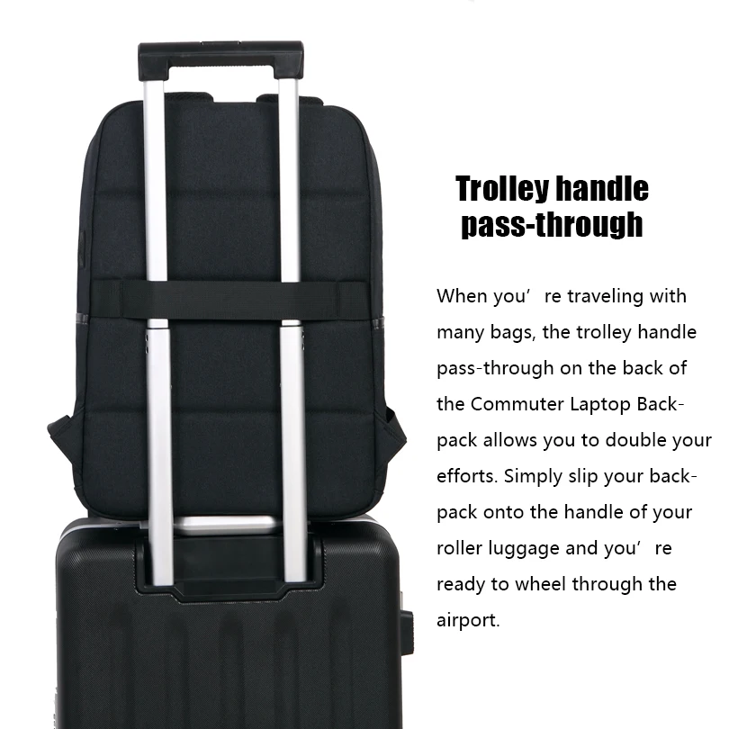 Newest Fashion School Bag 15.6 Inch Laptop Backpack Women Men's Portable Travel Backpacks Luggage Mochila Waterproof Schoolbag |