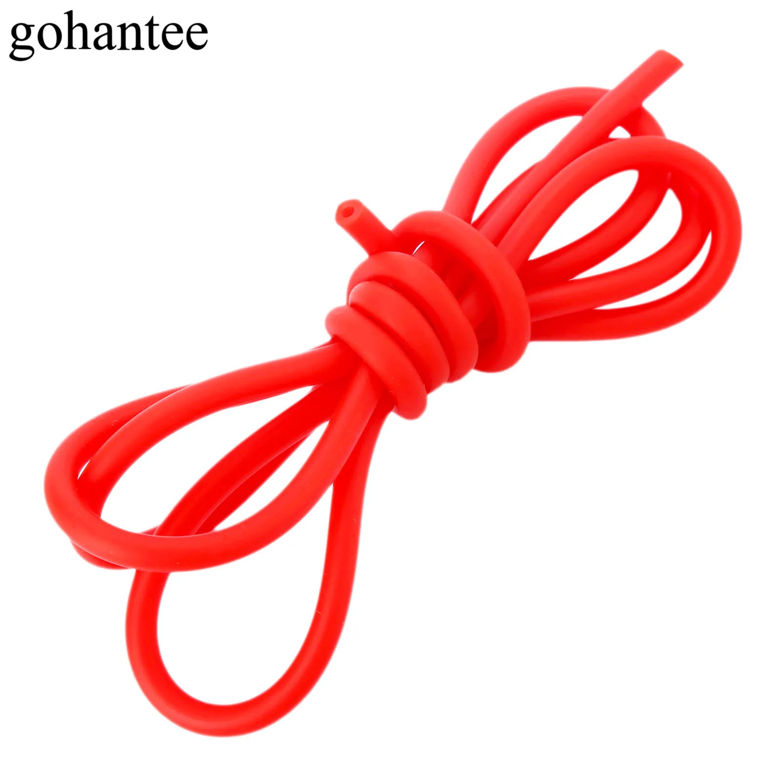 Gohantee красный 1 м из натурального латекса резиновая трубка Elastica банджи для