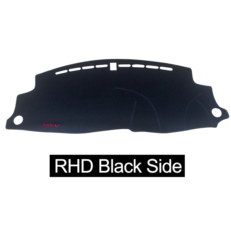 RHD Black Side Для Honda HRV HR-V Vezel LHD/RHD крышка приборной панели автомобиля коврики колодки анти-УФ чехол ковры аксессуары - Название цвета: RHD Black Side