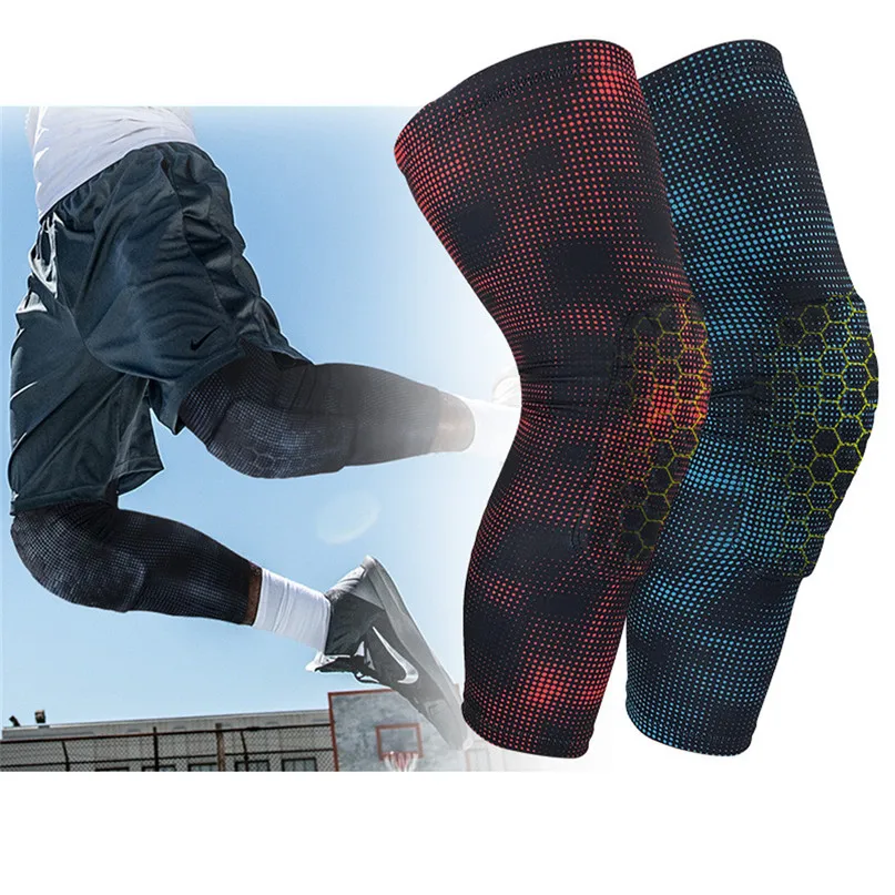 Дышащие баскетбольные наколенники спортивный Профессиональный защитный