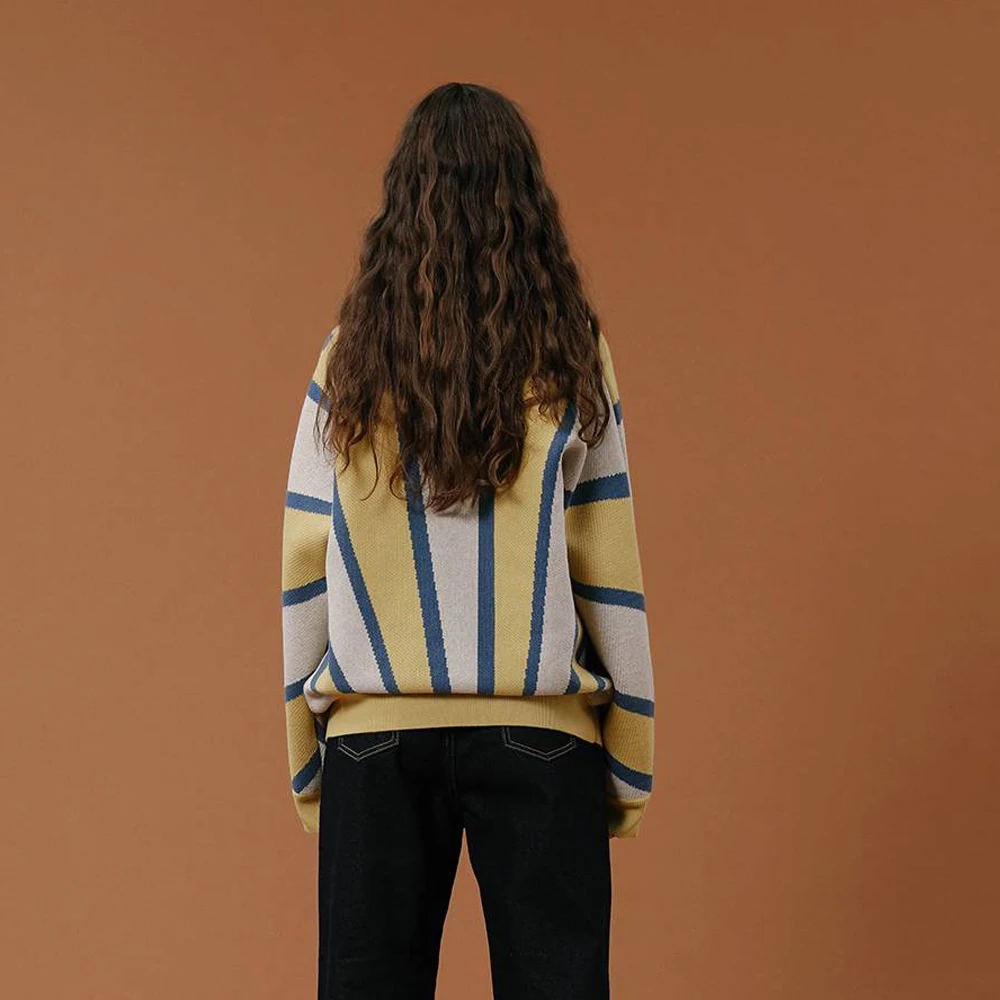 Fashion Original Design Spring Ladies Pullover Sweaters Thick Warm Female Playful Knitted Jumper Tops Loose High Quality Letters | Женская