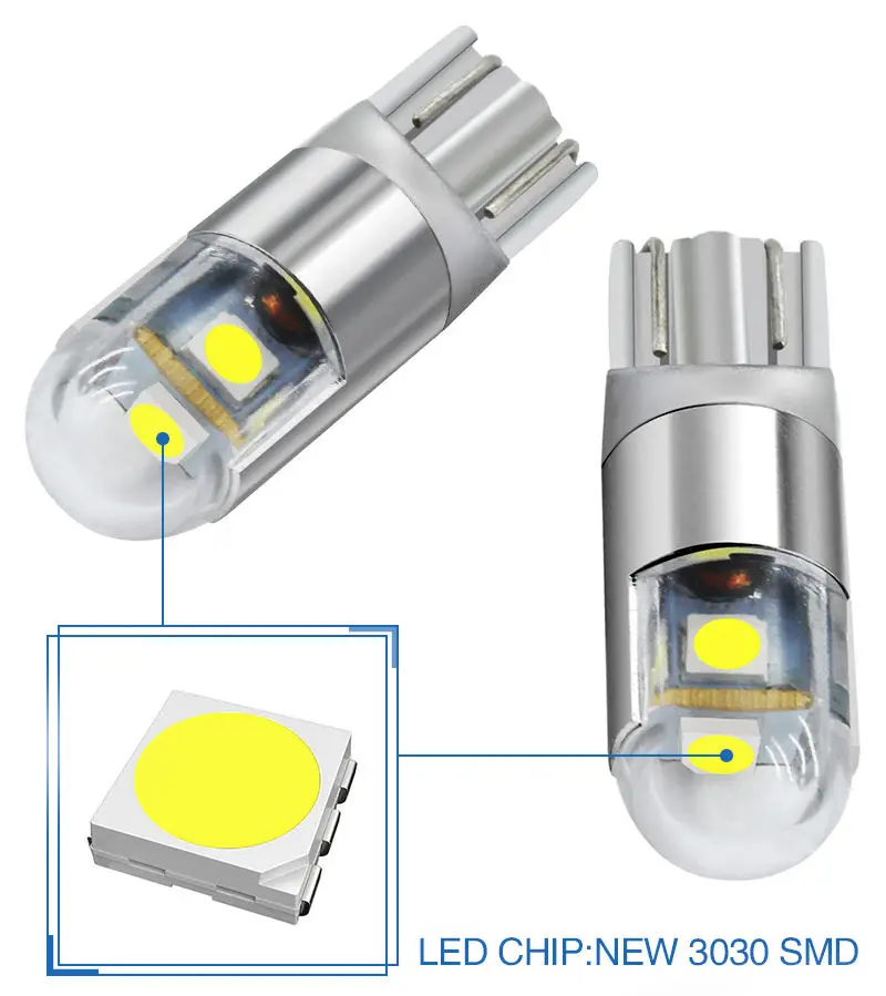 Современный автомобиль 1 шт. T10 W5W 194 3030 3SMD габаритный фонарь лампы Подсветка салона автомобиля Стайлинг Универсальный 6000K белый светодиодный автомобильный Светильник лампы