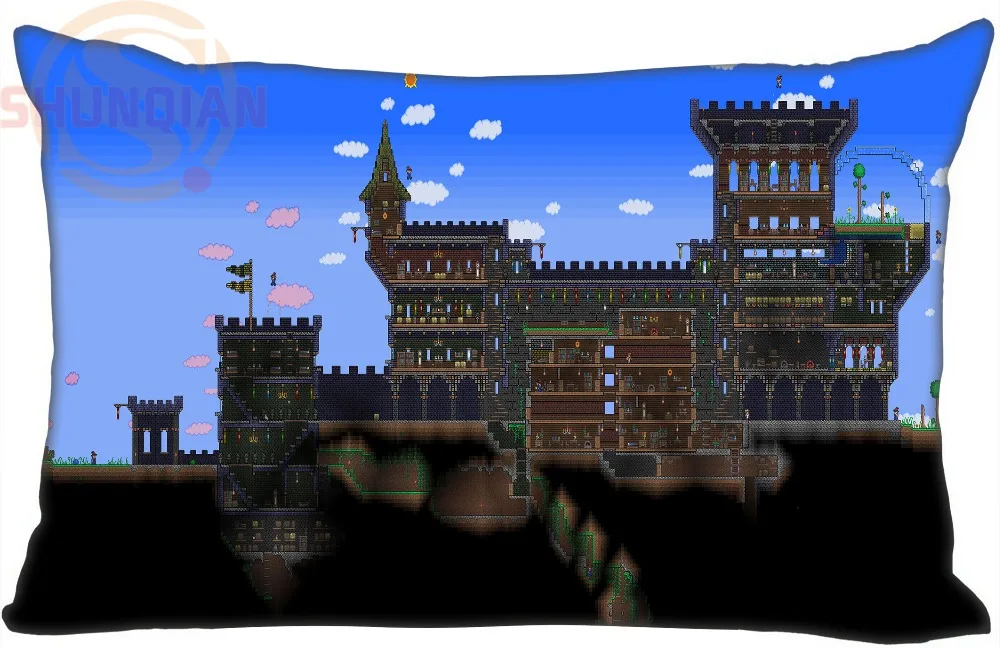 Классический игровой чехол terraria 35X45 см(одна сторона) Удобный лучший подарок для вашей семьи высокое качество и F