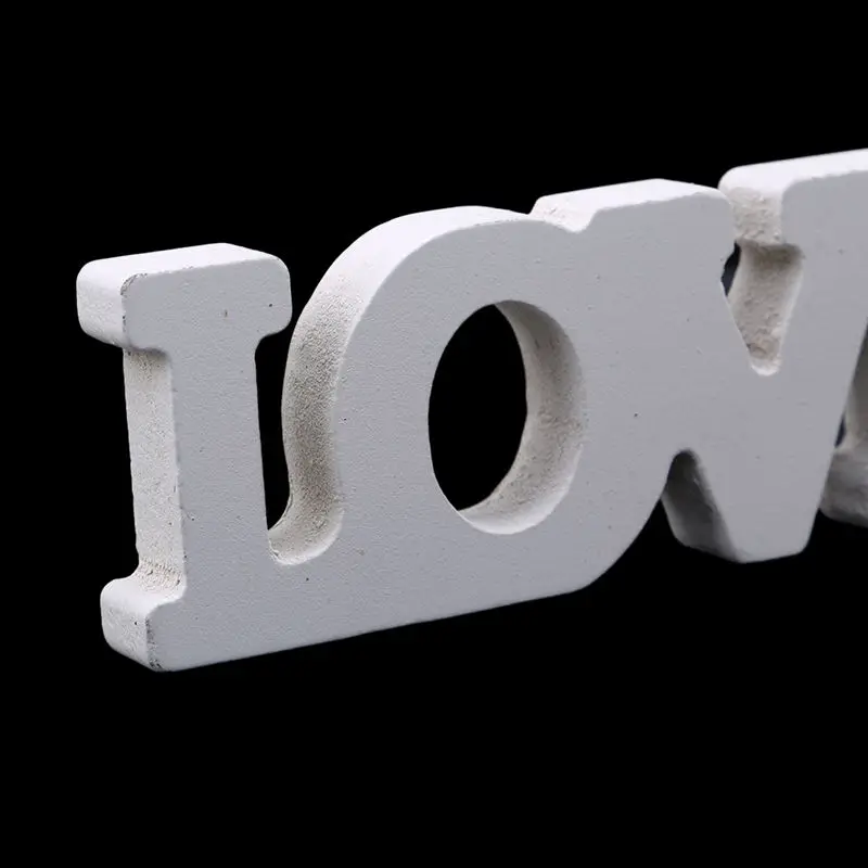 Новый буквы искусственного дерева Вуди Романтический английский алфавит