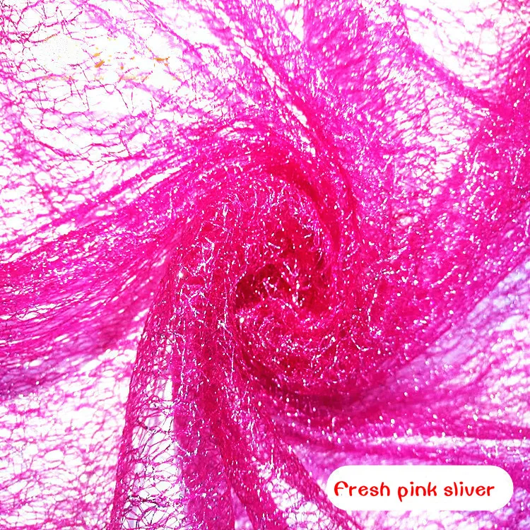 Fresh pink 1 ярд/лот ширина 150 см кружево органза ткань Африканская сетка ткань пэчворк композитный полый Тюль сценическое свадебное украшение ремесло - Цвет: Fresh pink