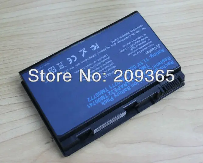 Аккумулятор для ноутбука CONIS71 ACER Extensa 5210 5220 5230 5420 5610 5620 5630 7220 TravelMate 7620 5320 5520 5530 5710 5720
