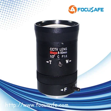 3-мегапиксельная ручная линза с радужной оболочкой Focusafe HD 6-12 мм 1/2 дюйма