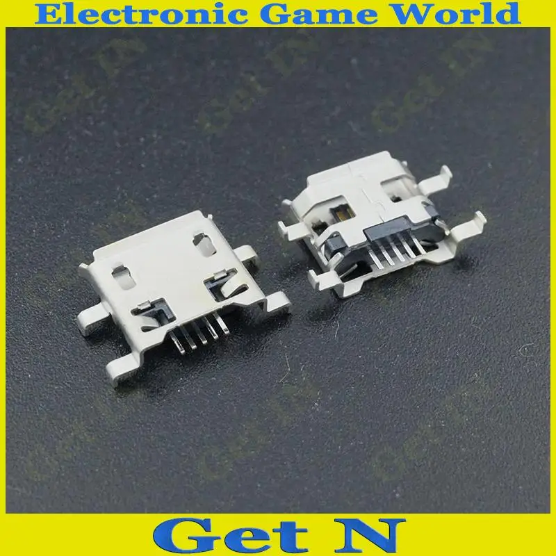 100 шт. 5P Micro USB разъем 5-контактный хвостовой для зарядки | Обустройство дома