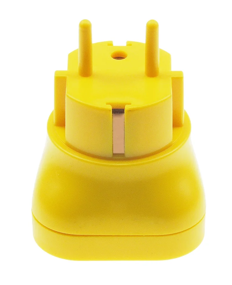 Великобритания/ЕС без резистора заземляющий Соединительный штекер