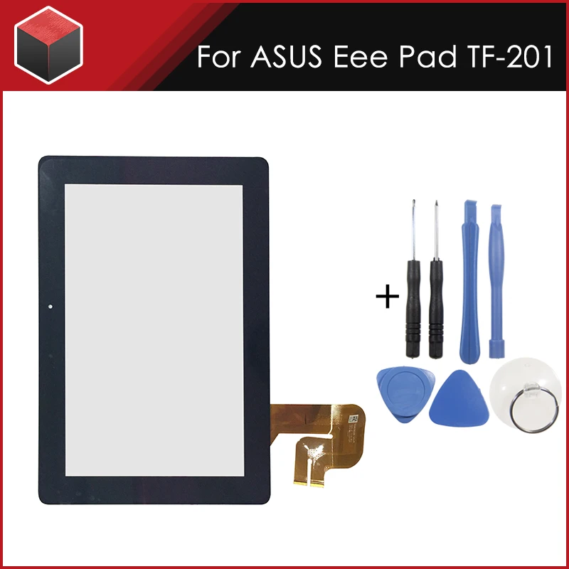 Новая 10 1 дюймовая Сенсорная панель Замена стекла для ASUS Eee Pad TF 201 TF201 черный