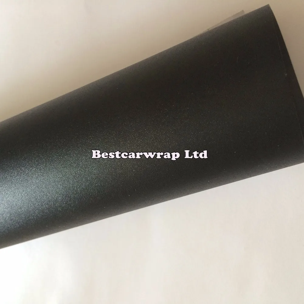 Матовая черная Автомобильная виниловая наклейка покрытие для
