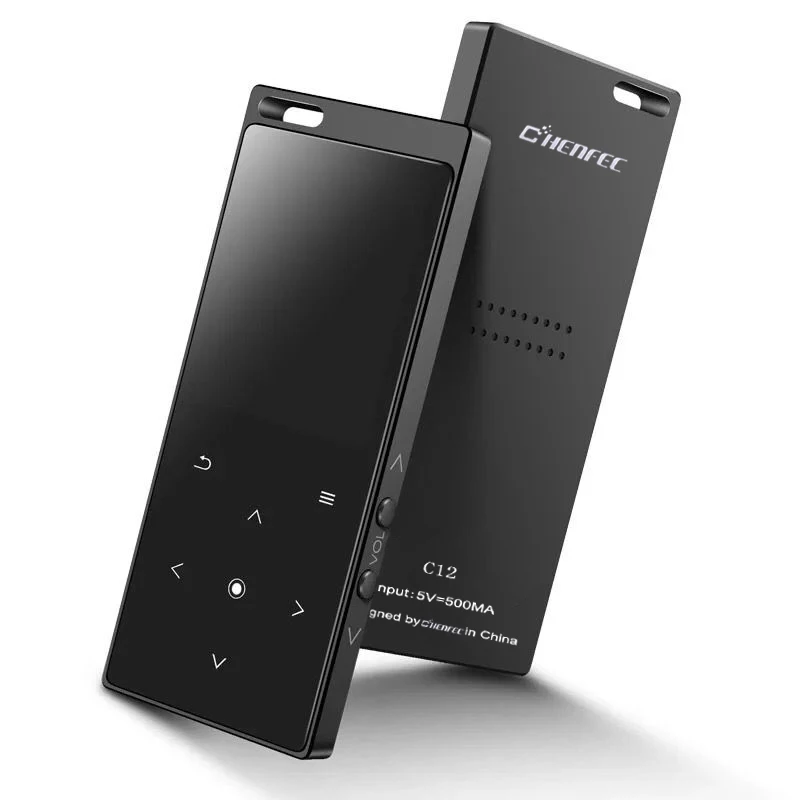 MP4-плеер 16 Гб Встроенный динамик Сенсорная Кнопка HIFI без потерь Музыкальный плеер с fm-радио, рекордер, поддержка sd-карты до 128 ГБ
