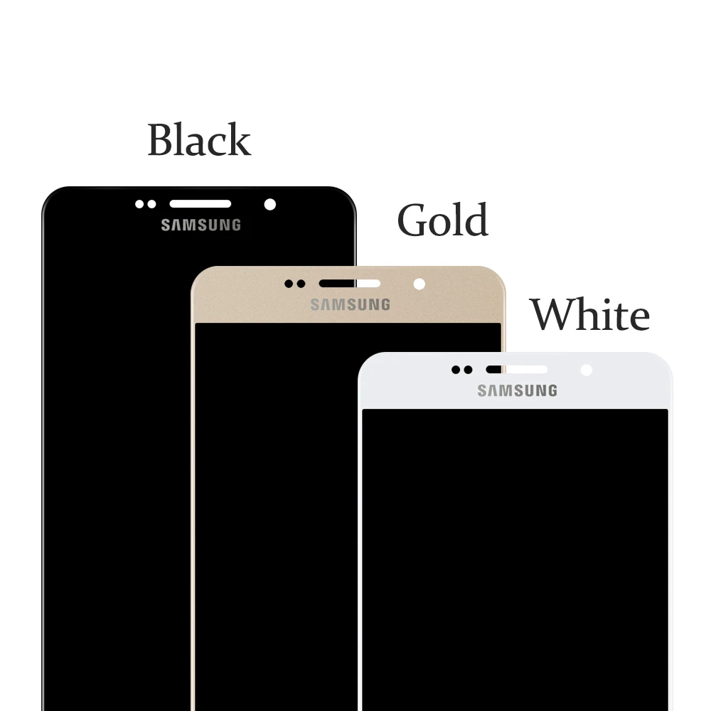 Тестовый дисплей для SAMSUNG Galaxy A9 Pro A910 A9100 A910F ЖК-дисплей сенсорный экран ЖК-дисплей Замена