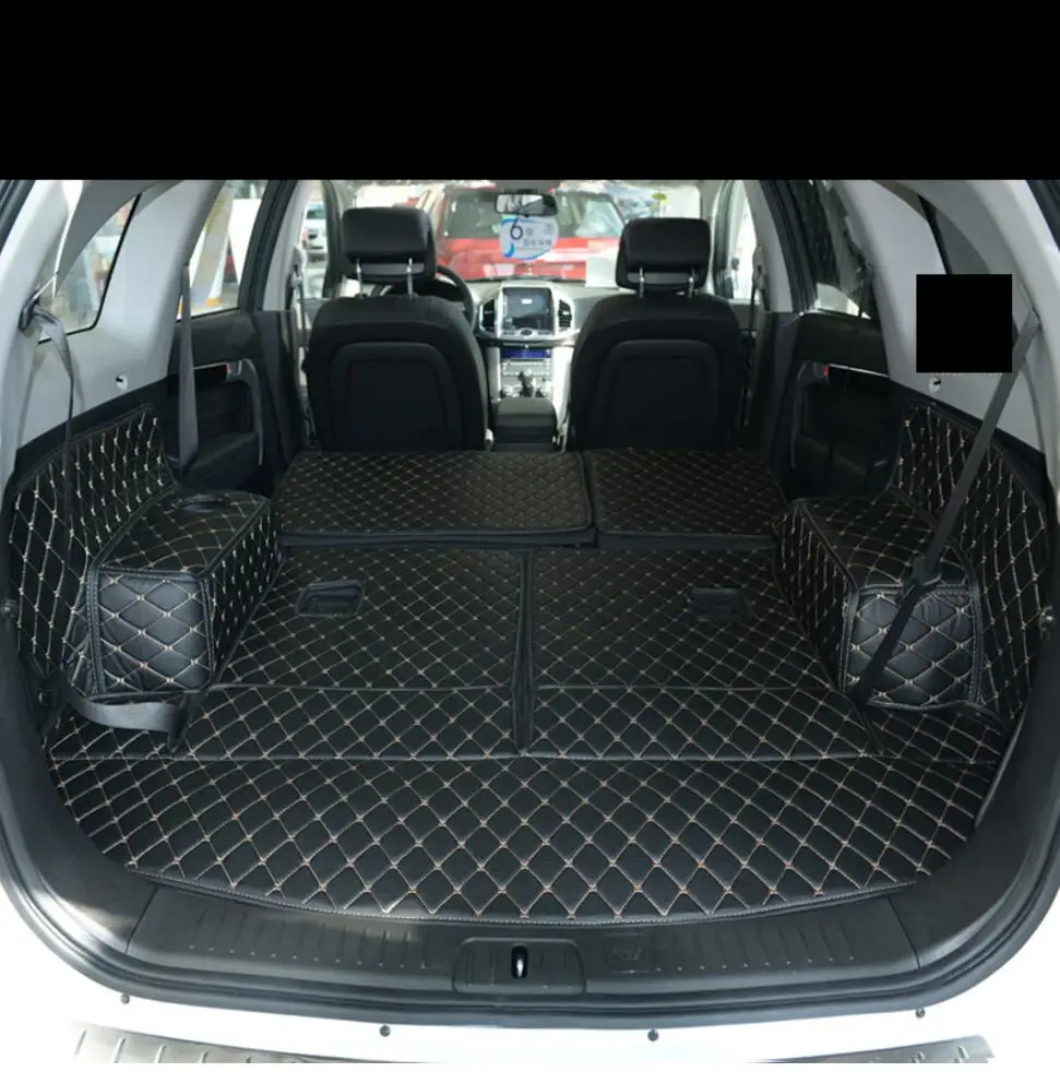 Волоконно кожаный коврик для багажника автомобиля chevrolet captiva Daewoo Winstorm holden 2006 2017 2016