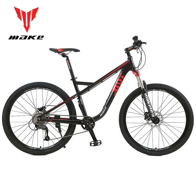 MAKE горный велосипед алюминиевая рама Shimano 27 скоростей 5&quot колеса гидравлические
