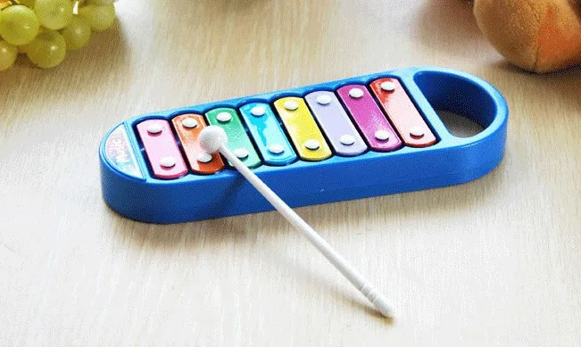 Hand Knock piano Eight key instrument baby child Puzzle game toy music rod stick | Игрушки и хобби