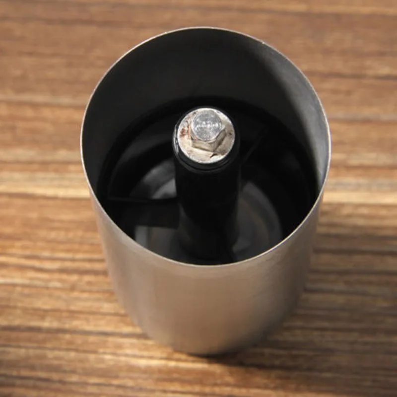 Белый Перцовый шлифовальный станок морская мельница для соли Портативный