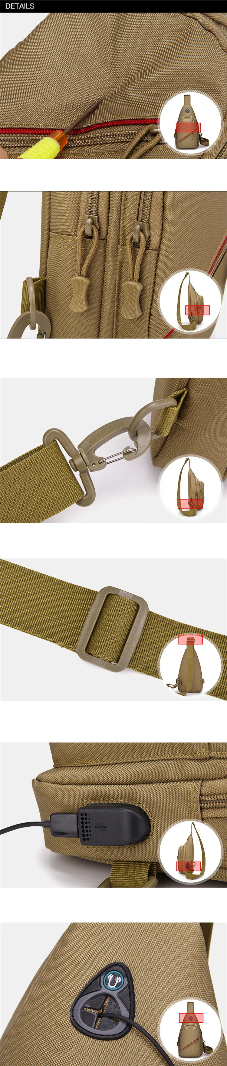 Тактическая Сумка Molle для рыбалки, походные рюкзаки, охотничьи сумки, спортивный нагрудный слинг, рюкзак на плечо, военный армейский S501