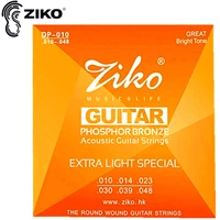 ziko 010 048 dp 010 acoustic guitar strings musical instruments phosphor bronze strings guitar accessories parts