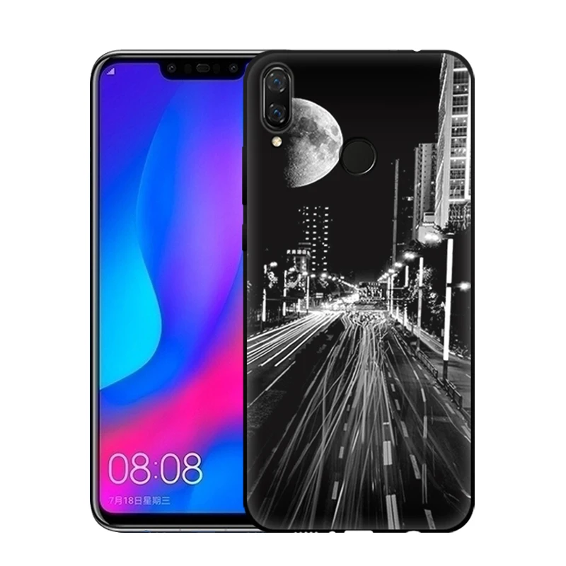 Чехол для телефона JURCHEN Huawei Nova 3 чехол 3i мультяшный силиконовый мягкий