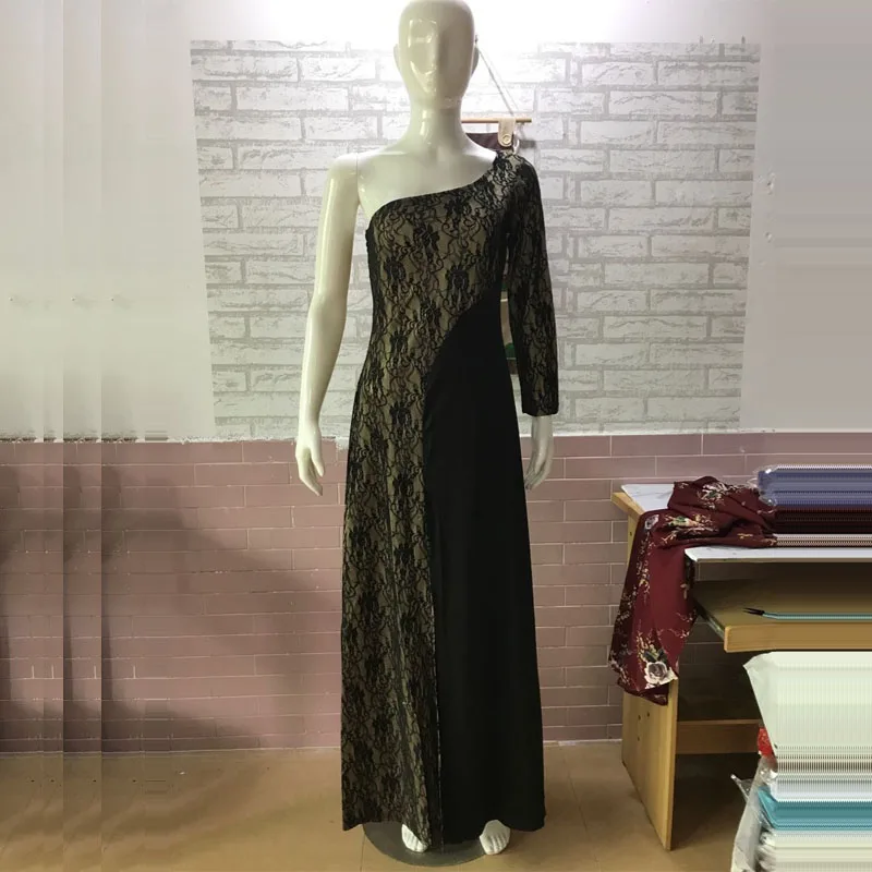 Женское длинное вечернее платье элегантное винтажное с мангой для свадебных