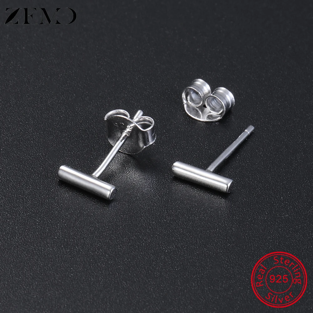 Женские серьги-гвоздики из серебра 100% пробы | Украшения и аксессуары