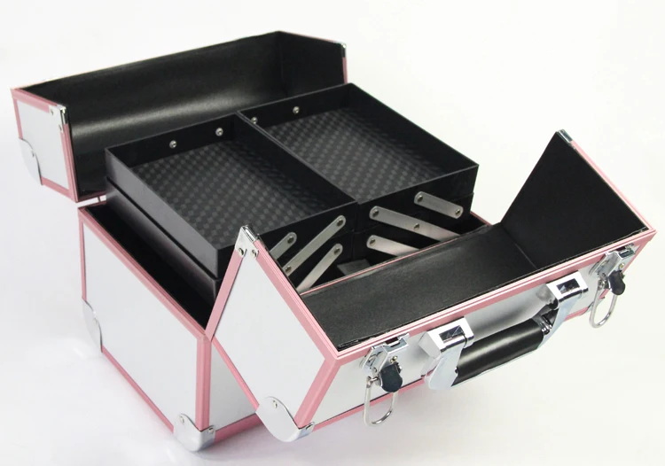 Портативный органайзер для косметики коробка хранения шкатулка украшений