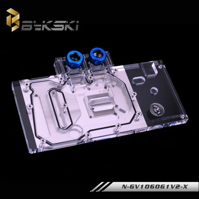 Блок водяного охлаждения Bykski N-GV1060G1V2-X GPU для игр GIGA GTX1060 G1 | Компьютеры и офис