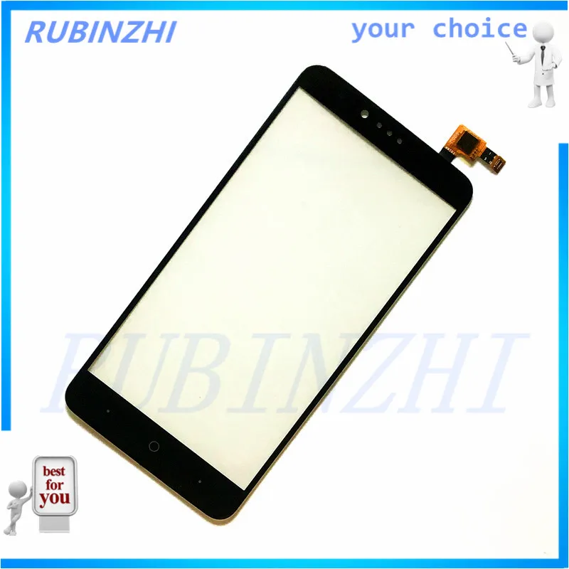Rubinzhi телефон Сенсорный экран Сенсор для ZTE zmax про z981 touch Панель планшета спереди