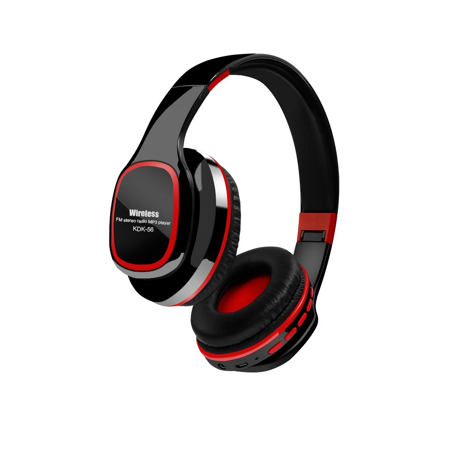 GiGiboom Портативный Беспроводной Bluetooth наушники mp3 плеер Складная стерео гарнитура