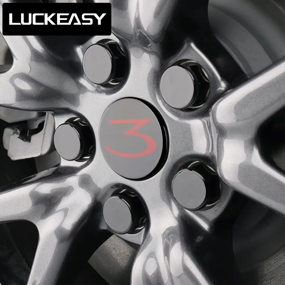 

For Tesla Model 3 Aero Wheel center logo decorative Upgraded Center Caps Hubcaps Cover Wheels/Rims Cap model3 2021 wheel cover