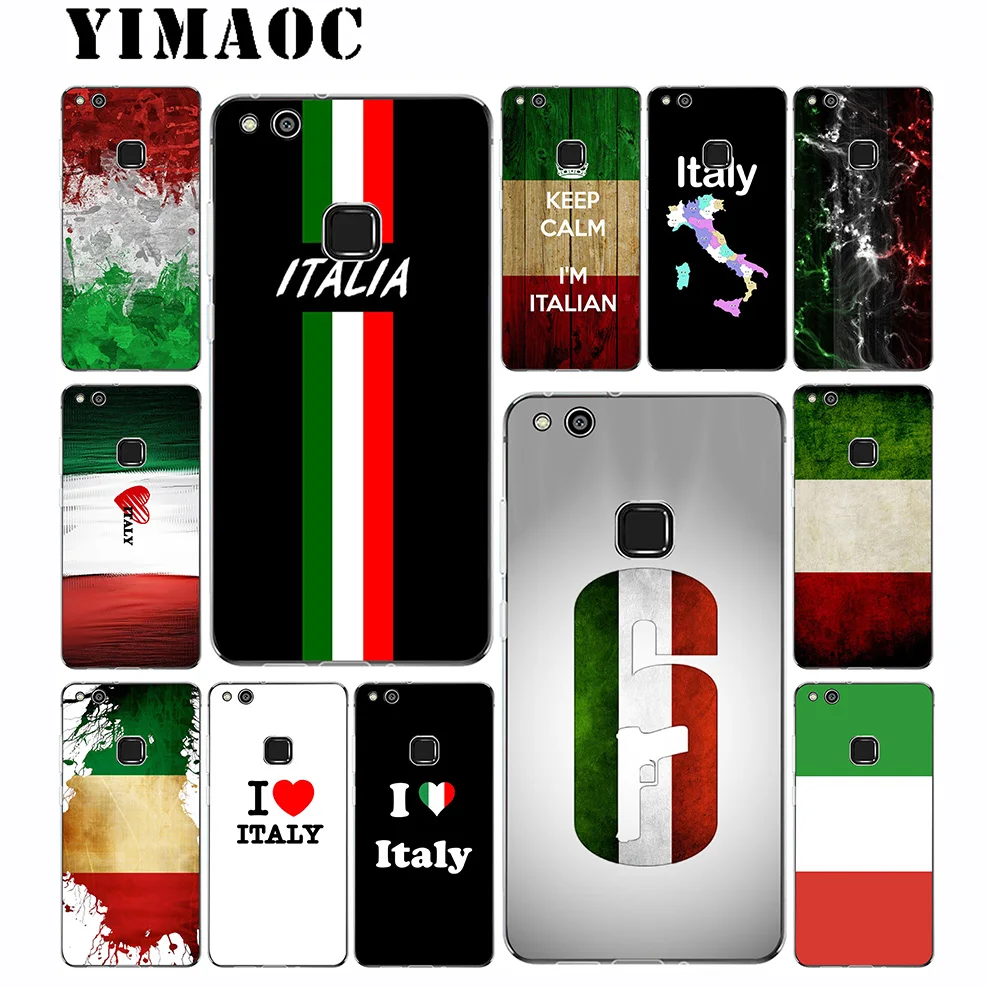 Итальянский флаг Art Soft Case для Huawei Mate 30 20 P30 P20 P10 P9 P8 2015 2016 2017 P Smart Lite Pro