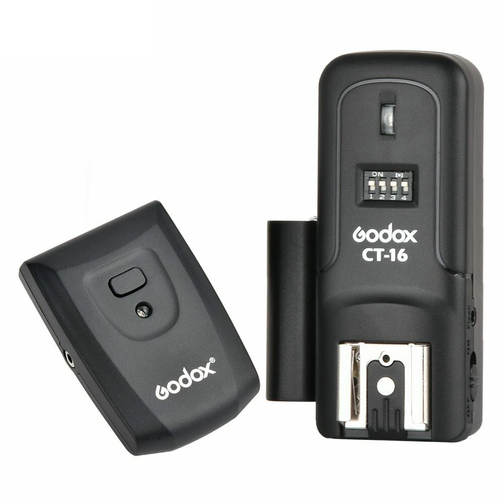 Godox CT-16 16 каналов беспроводной Радио вспышка триггер передатчик+ 4 шт. приемник набор для Canon Nikon Olympus Pentax студийная вспышка
