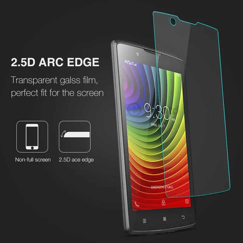 Nicotd для Lenovo A2010 Защитная пленка экрана оригинальная Противоударная 9H Закаленное
