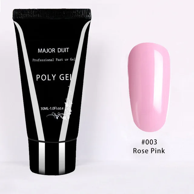 30ML Rose Pink Гель для наращивания ногтей с УФ-акриловым гелем для быстрого строительства 15 мл гель для наращивания ногтей Камуфляжный светодиодный гель для наращивания ногтей - Цвет: 30ML Rose Pink