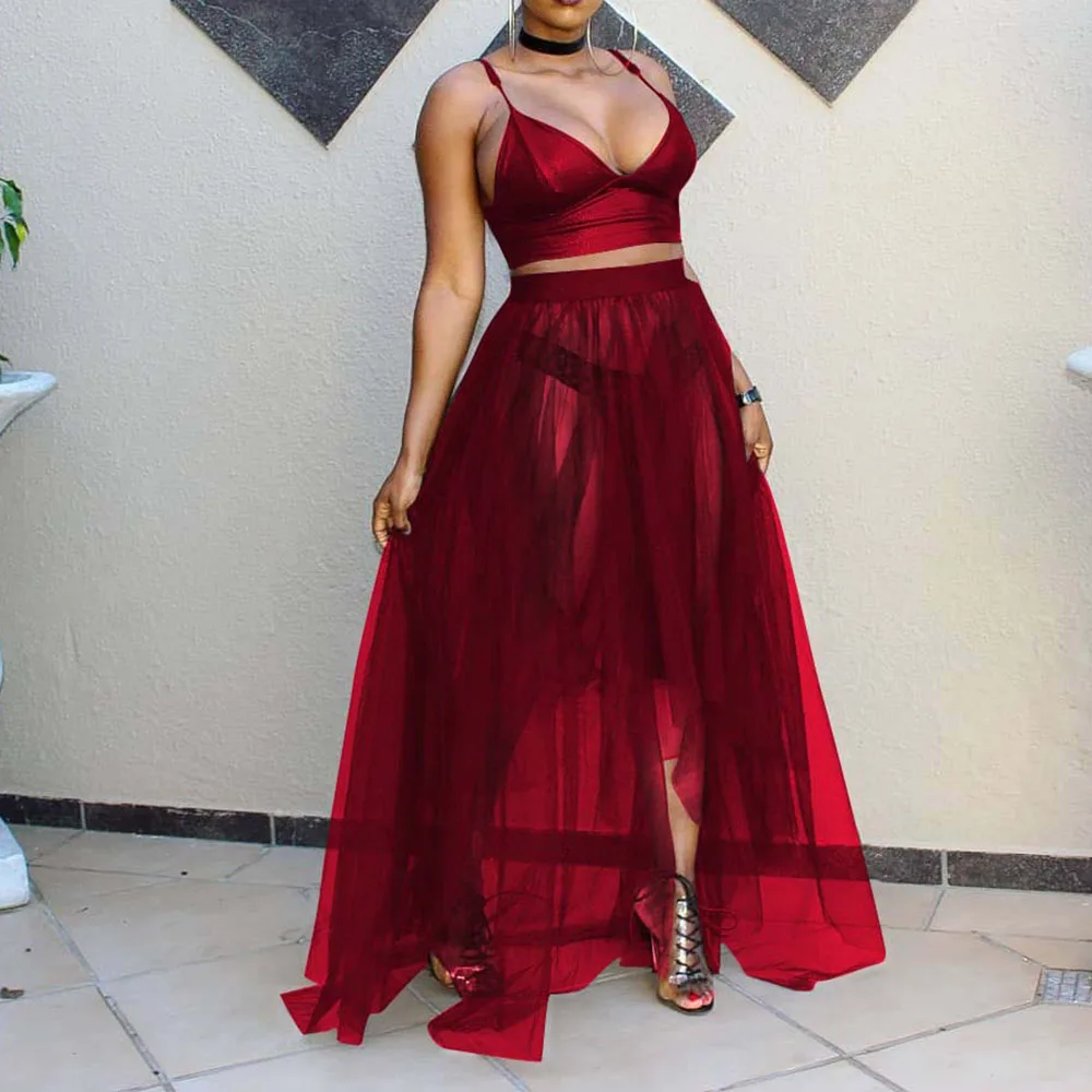 Летний женский сексуальный комплект из 2 предметов предмета укороченный кроп топ