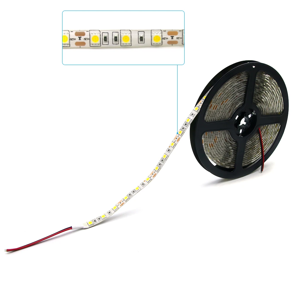 5 м SMD5050 300 светодиодный светильник водонепроницаемый теплый белый холодный