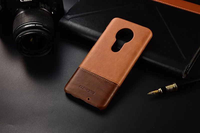 Чехол для Motorola Moto G7/G7 Plus KEZiHOME роскошный хит цвета натуральная кожа жесткая задняя крышка для G7 Play/G7 power чехол для телефона s