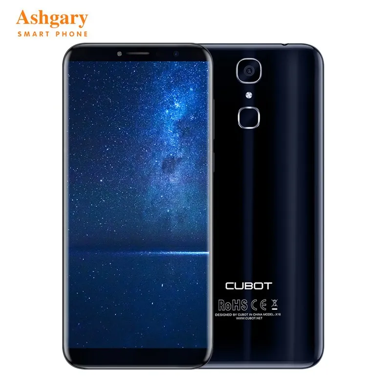 Cubot X18 4G Android 7 0 Оригинальный смартфон 5 дюймов MTK6737T четырехъядерный 1 ГГц 3 ГБ ОЗУ 32