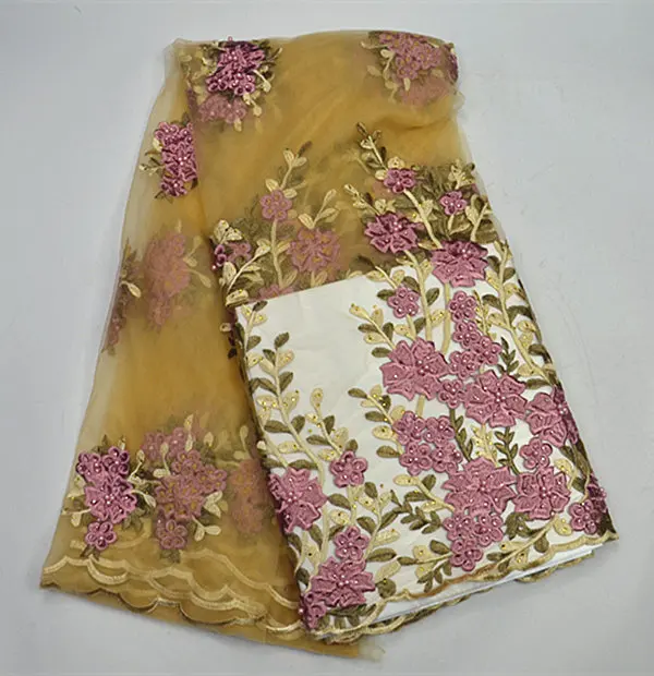 PR332-3! Бесплатная доставка нигерийский стиль тюль Французский кружевная ткань