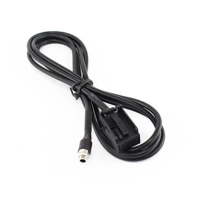 Biurlink 12Pin женщина Aux аудио входной кабель адаптера для Ford Focus Mk2 Mondeo C-Max S-Max 6000CD