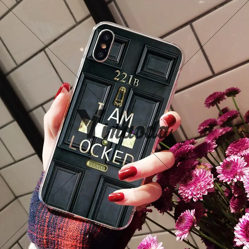 Yinuoda I am Sherlock Holmes Sherlocked Colorful Phone Accessories Case for iPhone 6S 6plus 7 7plus 8 8Plus X Xs MAX 5 5S XR | Мобильные