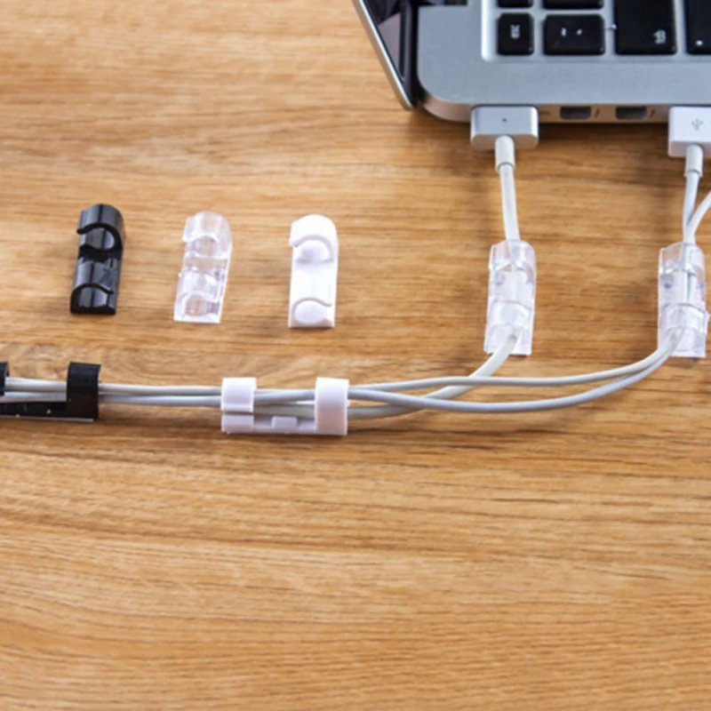 Держатель органайзер для кабелей 20 шт.|Хранилище дома и офиса| |