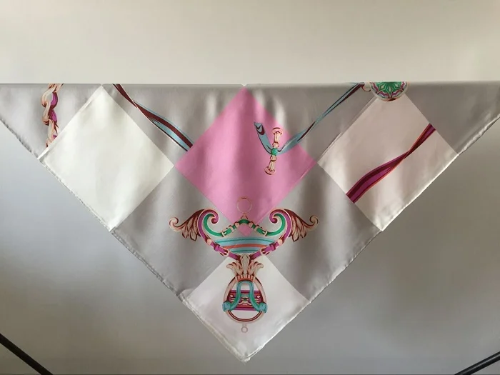 Продвижение женщин способа 100% шелка саржевого шарф большой площади 14 момме