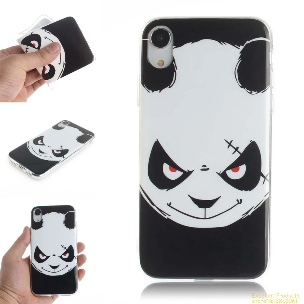 Высокое качество Cat ПЭТ окрашены силиконовый чехол для Apple iPhone 5 5S 6 6S PLUS 7 8 X XS XR Max
