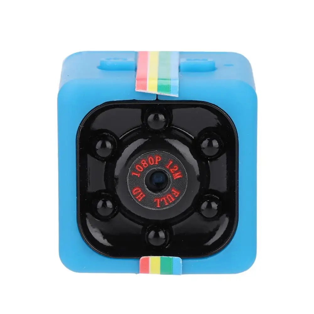 SQ11 Blue SQ8 SQ9 SQ10 SQ11 SQ12 мини-камера HD 1080P экшн-камера Автомобильная HD камера-видеорегистратор с ночным видением 12MP Mini DV камера - Цвет: SQ11 Blue