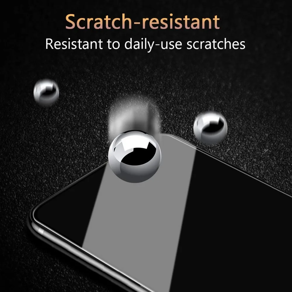 2.5D с уровнем твердости 9H закаленное стекло округлыми рамками Asus Rog Phone ZS600KL HD Экран